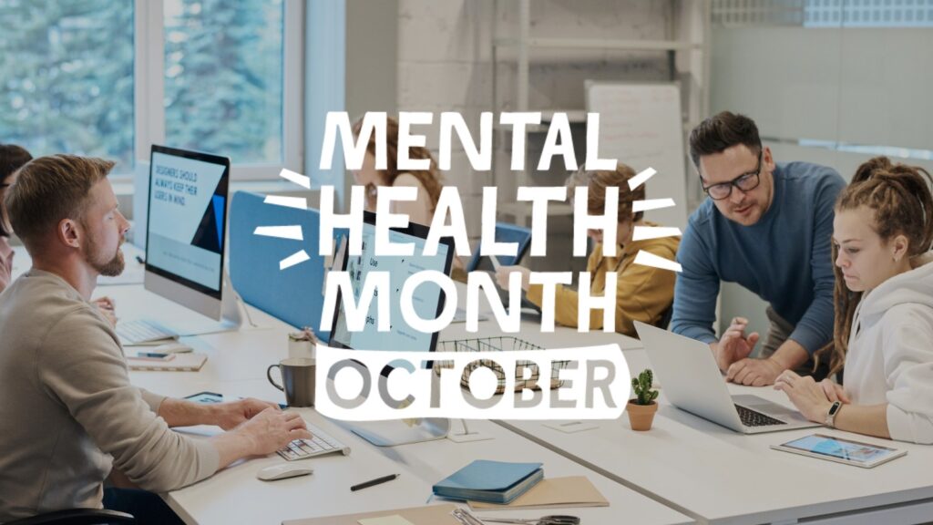 4 great activities to support good Mental health in the workplace.